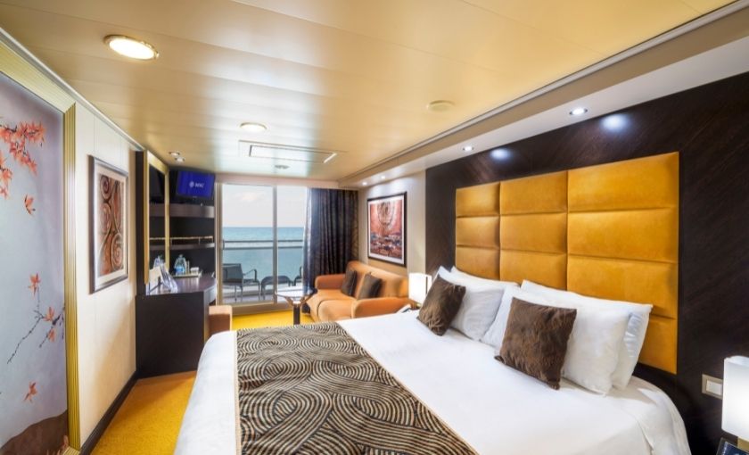 MSC Splendida Balkonhut